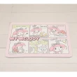 【巴芙洛】買1送1/ 2入日本三麗鷗系列皮革軟硅藻土吸水地墊(限時3天 買1送1/贈是隨機出貨/踏墊/地墊)