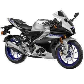 【YAMAHA 山葉】R15m 銀藍 2024款(155CC/檔車/機車/平輸車/普洛吉村重機)