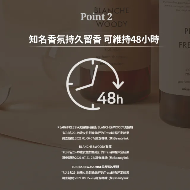 【miseenscene 魅尚萱】官方直營 髮肌賦活香氛髮膜 900ml(英國梨與小蒼蘭/純淨木質香)