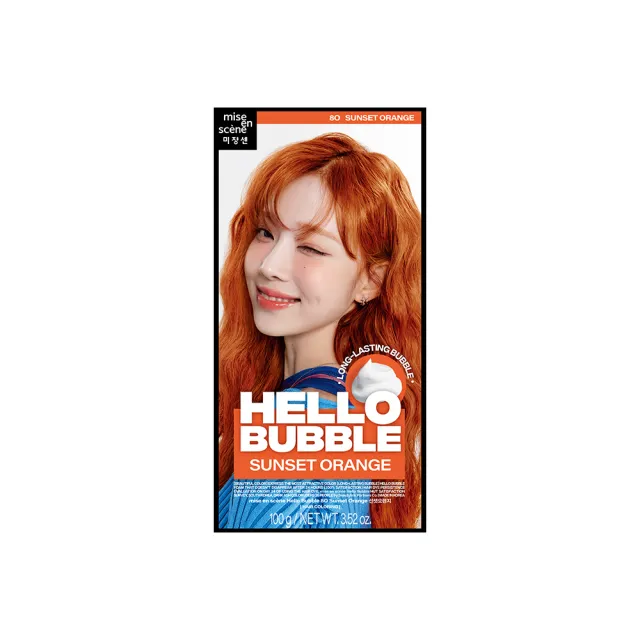 【魅尚萱 官方直營】HELLO BUBBLE泡沫染髮劑100g(全系列)