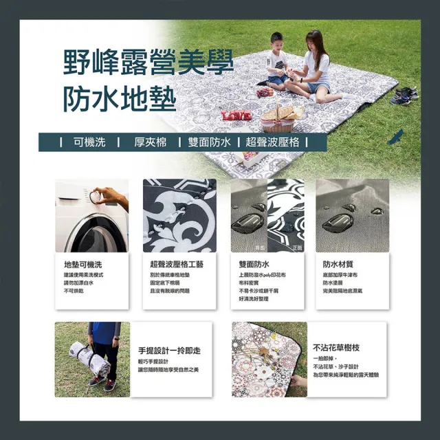 【WILDPEAK 野峰戶外】DIADAMO 迪達蒙 S9充氣帳篷專用內帳薄款地墊