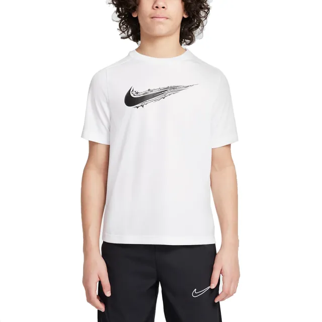 【NIKE 耐吉】圓領短袖T恤 B NK DF MULTI SS TOP HBR 中童 - HF8100100