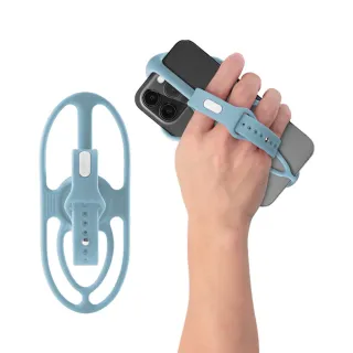 【Bone 蹦克】跑步手握手機綁2  (手機周邊/跑步手機握套/運動手機腕帶/配件/環保矽膠/可水洗)