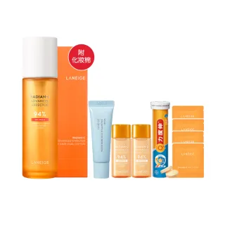 【LANEIGE 蘭芝】維他命C淨膚煥顏精露 150ml(#發光水 化妝水 去角質 美白 官方直營)