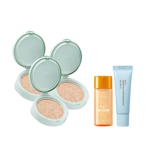 【LANEIGE 蘭芝】NEO型塑氣墊EX 三蕊組15g*3(不含氣墊粉盒 #小方塊 官方直營)