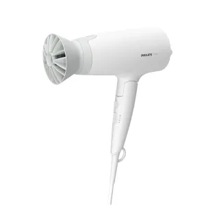 【Philips 飛利浦】官方直營 溫控負離子護髮吹風機-晨露白(BHD378)