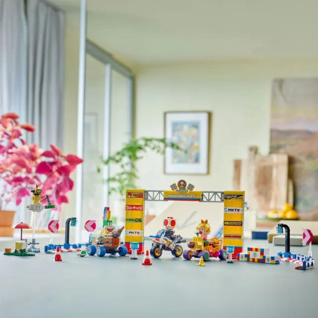 LEGO 樂高】超級瑪利歐系列72036 瑪利歐賽車－碧姬寶寶與大獎賽組合
