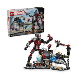【LEGO 樂高】漫威超級英雄系列 76314 《美國隊長3：英雄內戰》動作大戰(漫威電影 兒童玩具 積木 禮物)