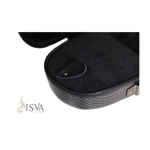 【ISVA Strings】Fancy K.碳纖小提琴盒 幻影黑 登機首選 輕體設計1.5kg (年度最低價｜防水硬盒限時七折)