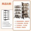 【ONE HOUSE】四層60寬_洛克 鐵匠系免安裝折疊置物架(收納架/免組裝架/電器架/書架/書櫃/收納櫃/廚房架)