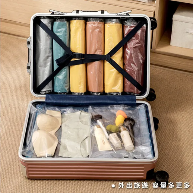 【ONE HOUSE】收納趣真空壓縮袋/旅行收納袋_12件套加厚款(中x4+大x4+特大x4)