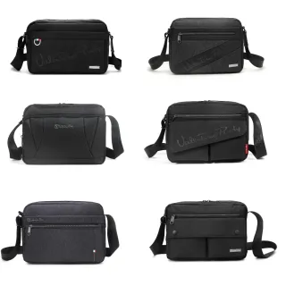 【Valentino Rudy 范倫鐵諾.路迪】多隔層機能收納休閒橫式/直式(斜背/側背包)