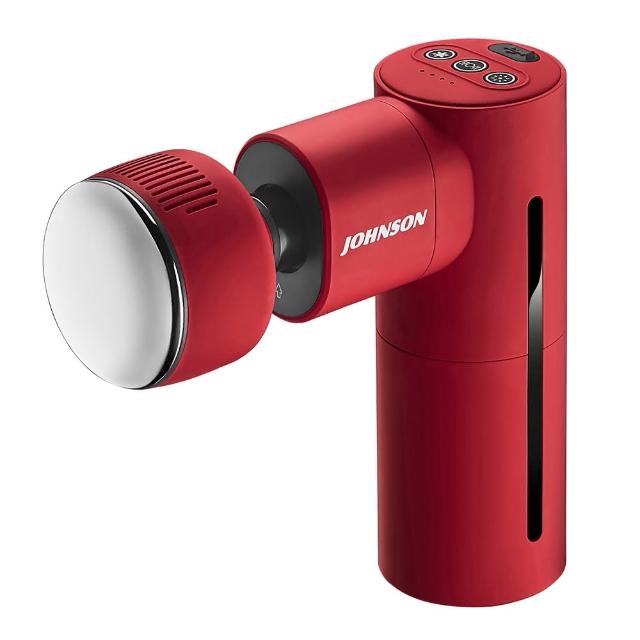  JOHNSON 喬山 C66 手持按摩棒，紅色系設計，尺寸僅 14x6x15 cm，重量 0.62 kg，輕巧易握。適合頸部、肩部、手臂、腰部、背部、手掌、腹部、臀部、大腿、頭部、足底、小腿等多部位按摩，充電式電源 5Vdc，使用方便。中國製造，2年保固，BSMI 許可字號 R51584，個人衛生用品首選，舒緩肌肉疲勞，提升生活品質。 