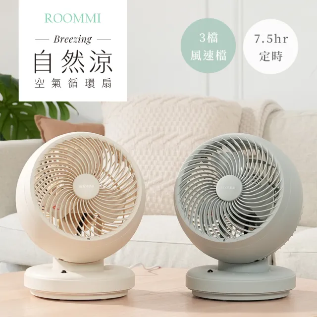 【Roommi】Breezing 自然涼空氣循環扇(RM-FAN-06)