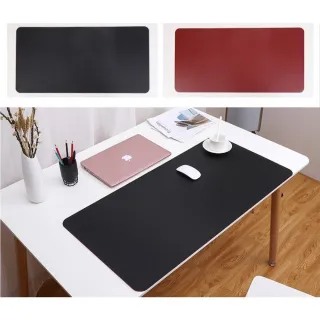 【全方位戶外用品館】雙面皮革止滑桌墊 60x30(滑鼠墊 辦公桌墊 電腦桌墊 客製化 止滑 桌墊 滑鼠墊 桌墊)