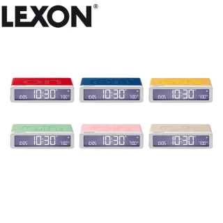 【Lexon】PANTONE 聯名 FLIP CLASSIC 經典玩轉鬧鐘(翻轉兩面設計)