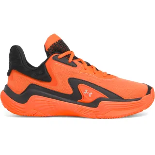 【UNDER ARMOUR】UA 男女同款 Spawn 7 UAA 籃球鞋_3028833-001(橘色)