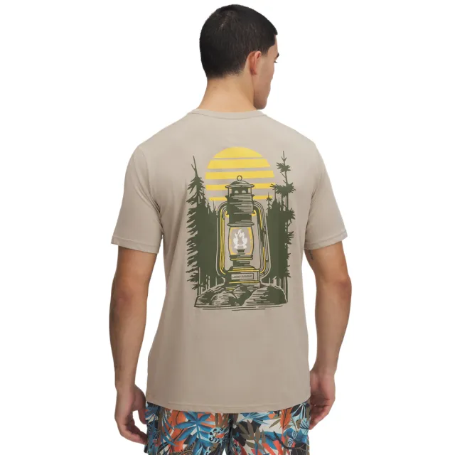 【UNDER ARMOUR】UA 男 Outdoor Fuel 短袖T-Shirt_1390225-299(卡其色)