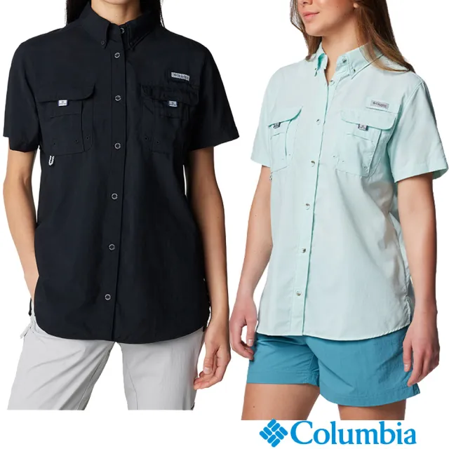 【Columbia 哥倫比亞】女款-Womens Bahama™ 超防曬UPF50短袖襯衫-任選兩色(UFL73130/IS)