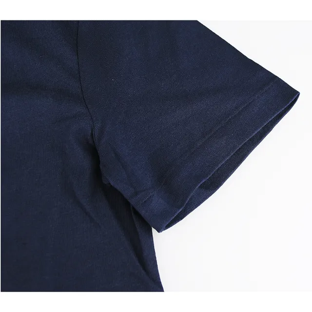 【RALPH LAUREN】POLO RALPH LAUREN圓領經典刺繡短袖T恤(女款/深藍)