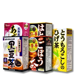【KANPO-YAMAMOTO 山本漢方】日本原裝 保健養生茶任選3入組(黑豆/牛蒡/薏仁/玉米鬚/紅豆)