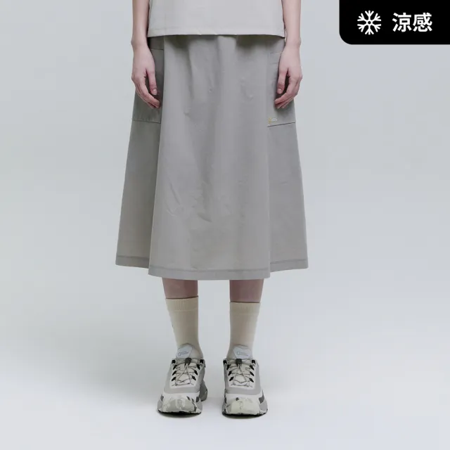 【National Geographic 國家地理】女裝 FROZEN AIR 涼感長裙/輕量 - 多色可選