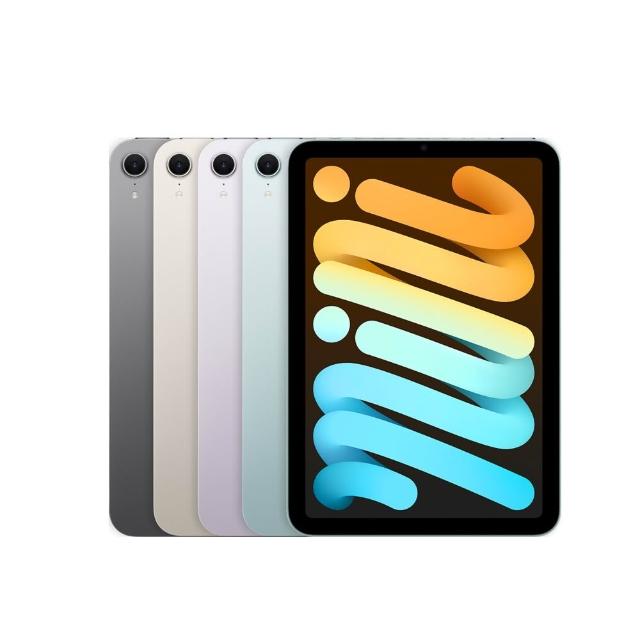 升級Apple iPad mini 7 2024款搭載A17 Pro晶片，8.3吋Retina顯示器解析度2266 x 1488，326 ppi超清晰畫質。前後1200萬畫素相機，支援Wi-Fi 6E與藍芽5.3，內建128GB儲存空間，iPadOS 18系統輕鬆多工。輕薄設計僅293g、6.3mm厚，內建19.3Wh電池續航出色，USB-C傳輸，含Touch ID指紋辨識與多種感應器。適合閱讀、娛樂與創作，1年原廠保固，NCC/CCAB認證，隨附USB-C充電線與20W轉接器。
