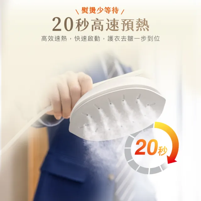 【Panasonic 國際牌】2in1智能熨燙電熨斗(NI-GHK045-C)