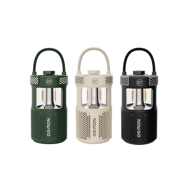 NOWGO F1 是一款輕巧攜帶式多媒體藍芽喇叭,採用48mm 20芯全頻揚聲器x2搭配被動輻射器x2,提供10W+10W強勁立體聲輸出。支援藍芽5.3、AUX/USB播放,相容MP3/WMA/WAV/APE/FLAC音樂格式。2600mAh電池續航長效,5V 2A充電輸入,防潑水設計適合戶外使用。材質結合矽膠、金屬與塑膠,直徑102mm x 193mm,重量僅850g,顏色選擇墨黑、軍綠、沙黃。BSMI R41291、NCC CCAJ23LP3C20T6認證,1年保固,中國製造。 NOWGO F1 攜帶式藍芽喇叭 10W雙聲道多媒體音箱 防潑水戶外揚聲器 藍芽5.3 2600mAh長效電池