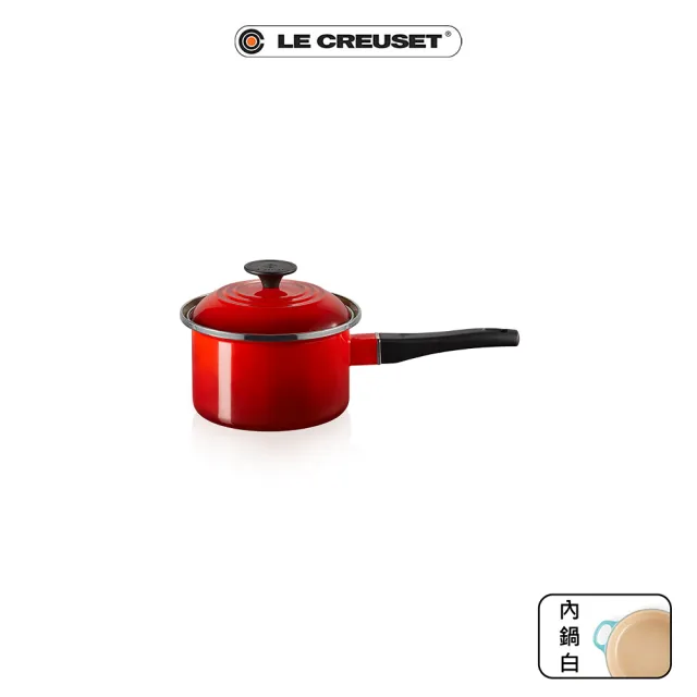 Le Creuset】琺瑯醬汁鍋14cm(櫻桃紅) - momo購物網- 好評推薦-2026年9月