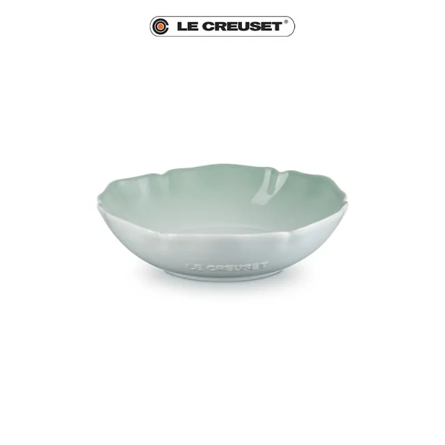 【Le Creuset】凡爾賽花園系列瓷器深圓盤20cm(淡粉紅/淡粉紫/櫻花粉/湖水綠)