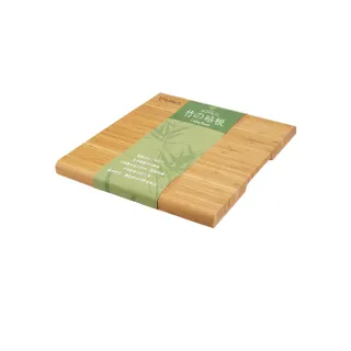 【Buffalo 牛頭牌】竹木止滑抗菌砧板-小(防滑/堅硬/耐磨/抗菌/不易掉屑)
