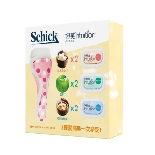 【Star 星】Schick舒芙仕女除毛刀組刀把 X 1、替換刀頭 X 7(女除毛刀組刀把 X 1、替換刀頭 X 7)