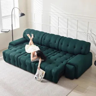 【完美主義】Lazura雲朵電動沙發床242公分(雙人沙發 2人沙發 0靠牆)