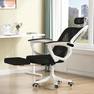 【HappyLife】網布升降電競椅 Y12334(學習椅 扶手椅 滑輪椅 電腦椅 書房電腦椅 商用辦公椅 滑輪工作椅)