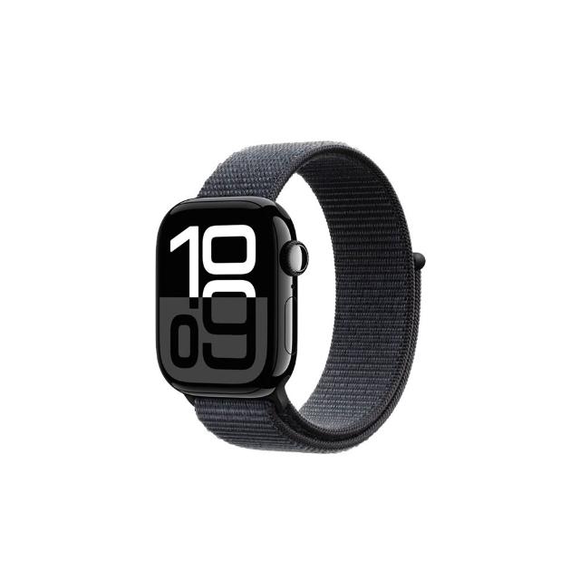 運動錶帶組【Apple】Apple Watch S10 GPS 46mm(鋁金屬錶殼搭配運動型錶環)