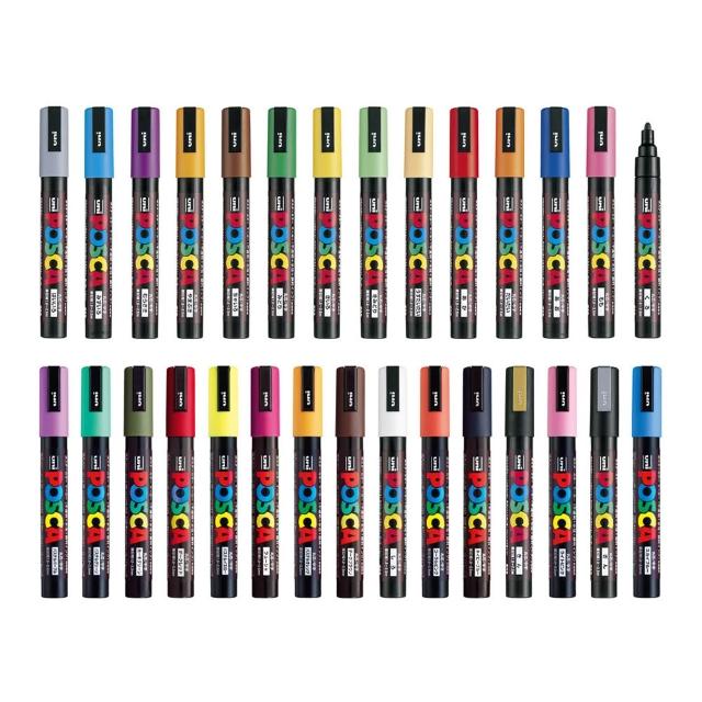 【UNI】POSCA 壓克力水性筆 中字丸芯