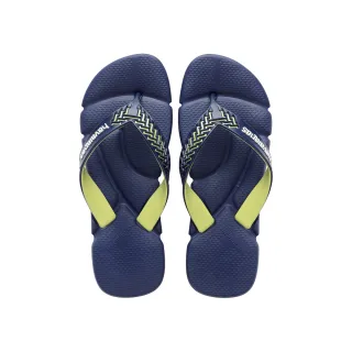 【havaianas 哈瓦仕】拖鞋 男鞋 夾腳拖 貼合腳型 舒適無負壓 Power 2.0 藍 4145492-0135M(哈瓦士)