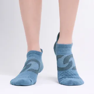 【FOOTER】環形360度減壓船短襪(T100-天空藍)