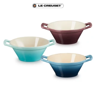 【Le Creuset】瓷器卡蘇雷碗(無花果/薄荷綠/水手藍 3色選1)