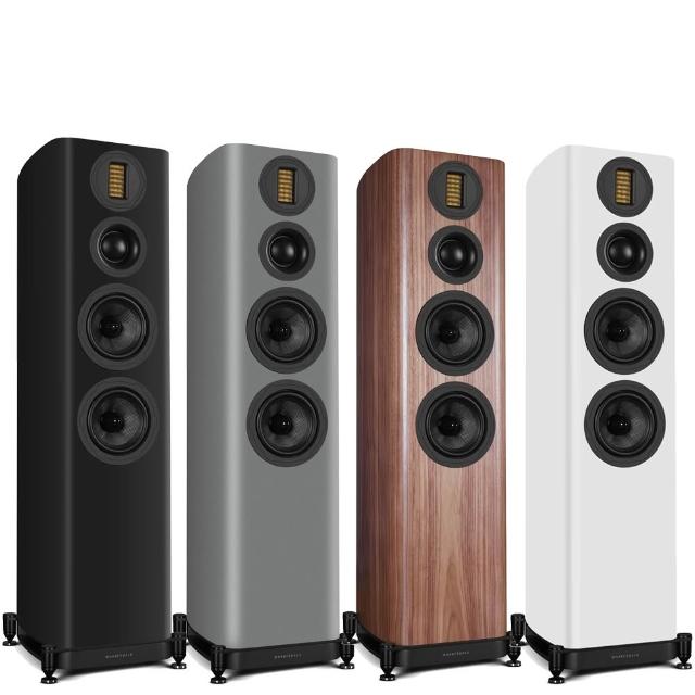 Wharfedale EVO 5.4 Wharfedale EVO 5.4 是一款高價效比的劇院喇叭,適用於家庭影院、卡啦OK等場景。此係列採用落地型設計,提供完整的5.1聲場配置,包含主喇叭、環繞喇叭、前置喇叭、左右喇叭與後置喇叭。支援多種顏色選擇,包括啞光黑、啞光白、月光灰與胡桃木,可搭配不同裝潢風格。產品產地為中國,提供3年以上保固,品質穩定可靠。適合追求高音質與沉浸式音效的使用者。