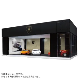 【TOMICA】電動車庫 藍寶堅尼版
