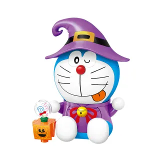 【Qman 啟蒙積木】KEEPPLAY 哆啦A夢 圓頭款積木 巫師