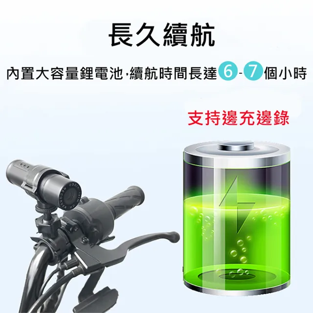 【JINPEI 錦沛】機車 自行車 高畫質行車記錄器 USB供電 WIFI傳輸 (贈64GB)