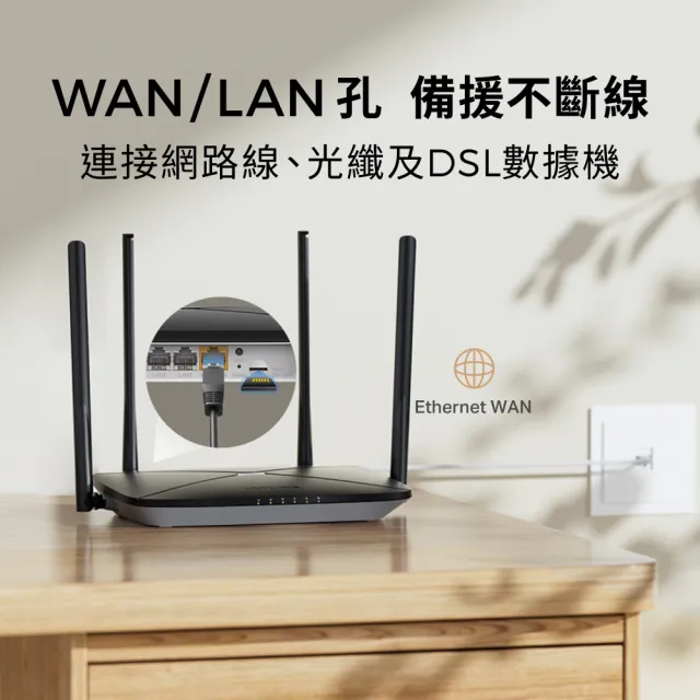 【Mercusys 水星】4G分享器 300Mbps 無線路由器 Wi-Fi 分享器 4G LTE 路由器 SIM卡隨插即用(MB115-4G)