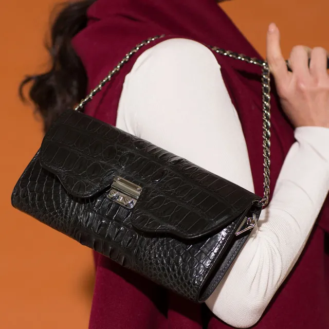 【M2nd】鱷魚背皮蝴蝶晚宴包(Y0053C)