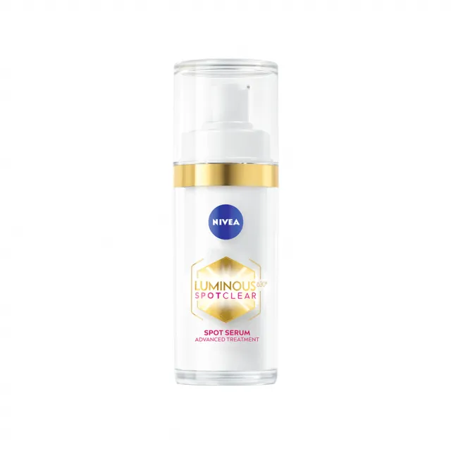 【NIVEA 妮維雅】LUMINOUS630淡斑煥白精華30mlx2入(L630/敏感肌適用/專利美白成分)