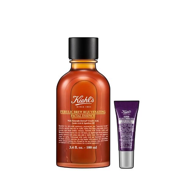 【契爾氏】官方直營 超活酵青春精釀露100ml新客組(Kiehl’s/化妝水/透亮 保濕)