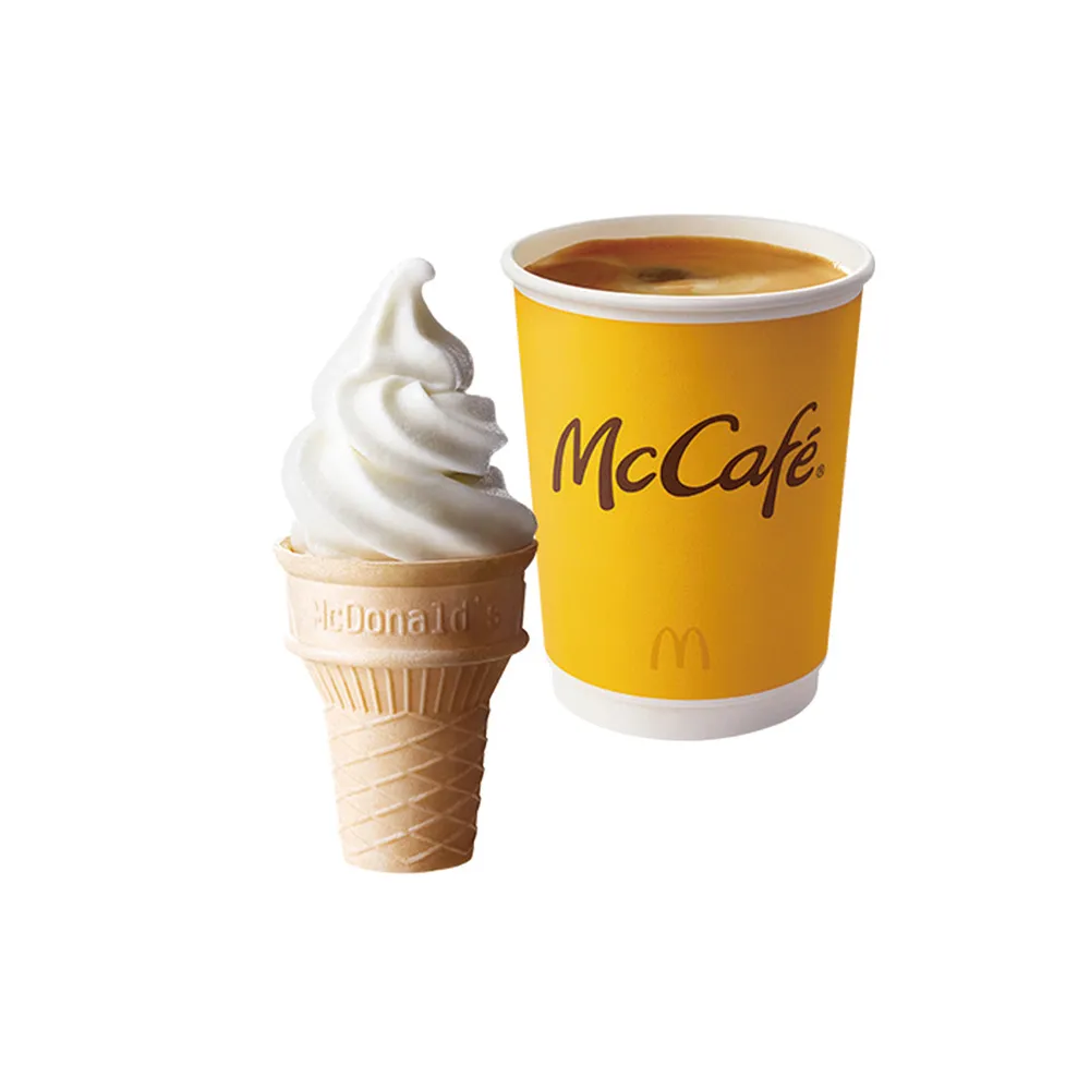 麥當勞 蛋捲冰淇淋+熱經典美式咖啡(好禮即享券)