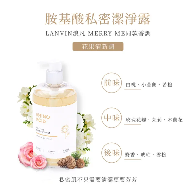 【MINI YANG】胺基酸私密潔淨露 500ml(高濃度胺基酸 柔嫩 保濕 鎖水)